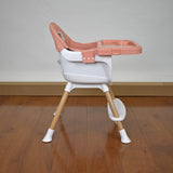 Silla Comedor Bebe 5 en 1 Executive Priori Rosa