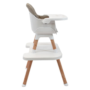 Comedor infantil 6 en 1 Mila Gris Priori