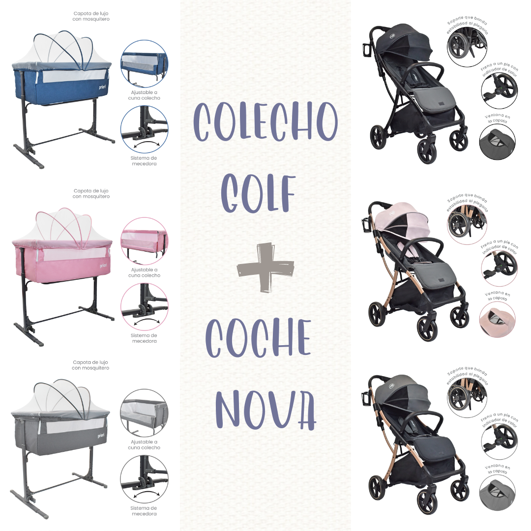 Combo Colecho Golf + Coche Nova