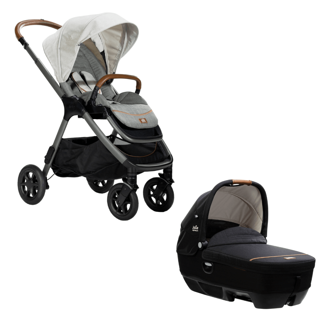 Combo Coche de Bebé Finiti Oyster + Cuna Moises Bebé Calmi Eclipse