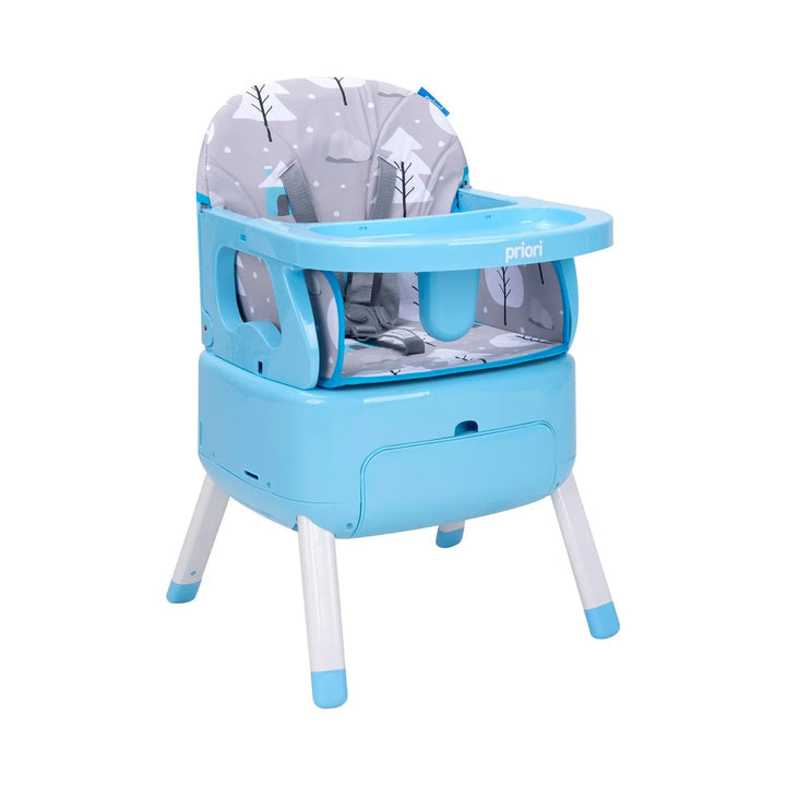 Silla Comedor Bebé 3 en 1 Bony Priori Azul - La Tienda de Salo
