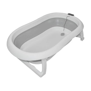 Bañera Bebe Plegable Portatil Ocean Priori Gris - La Tienda de Salo