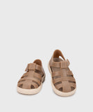 Sandalia cangrejera para niños Bay Taupe S10340