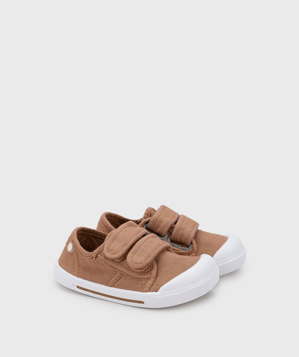 Tenis para niño Lonas Canvas V Canela S10348 igor