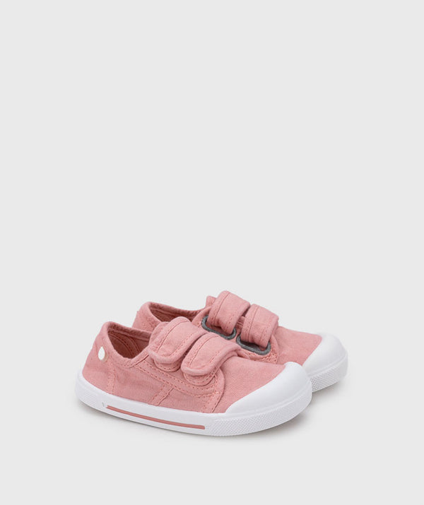 Tenis para niño Lonas Canvas V Rosa S10348 igor