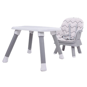 Silla comedor bebe 6en1 Priori Sidney Gris - La Tienda de Salo