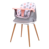 Silla comedor bebe 6en1 Priori Sidney Rosa - La Tienda de Salo