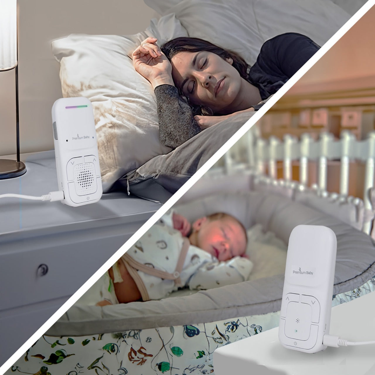 Monitor de audio para bebé Premium Baby