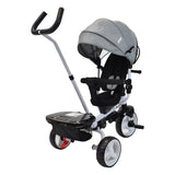 Triciclo Paseador Aaron 360 Bebe Priori Gris