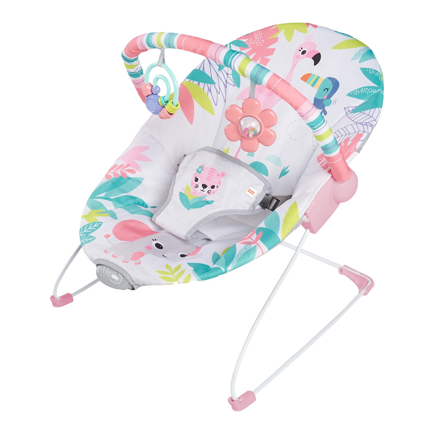 Silla Mecedora Rosa Safari Bebe 12228 Bright Starts
