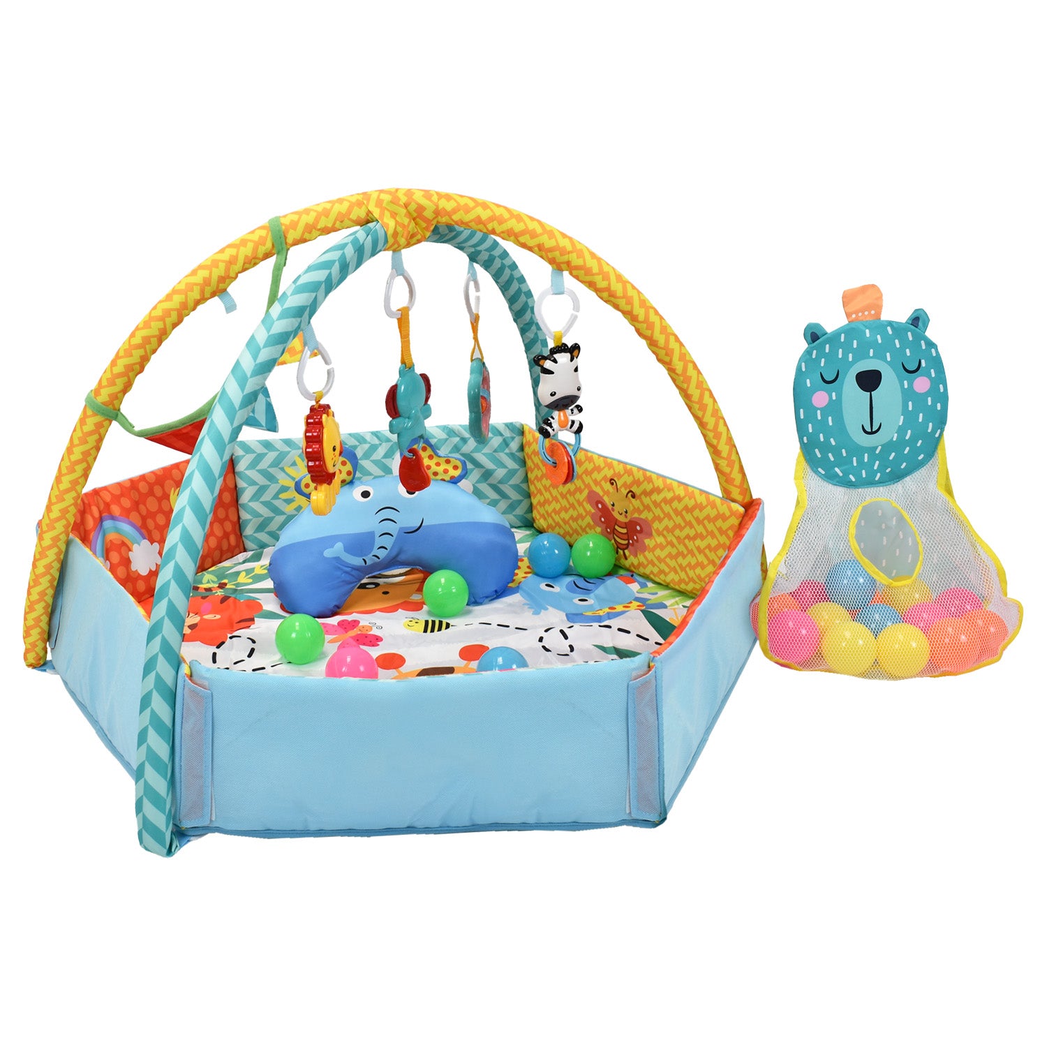 Gimnasio de Actividades Bebe con Pelotas Mami Love MM2005