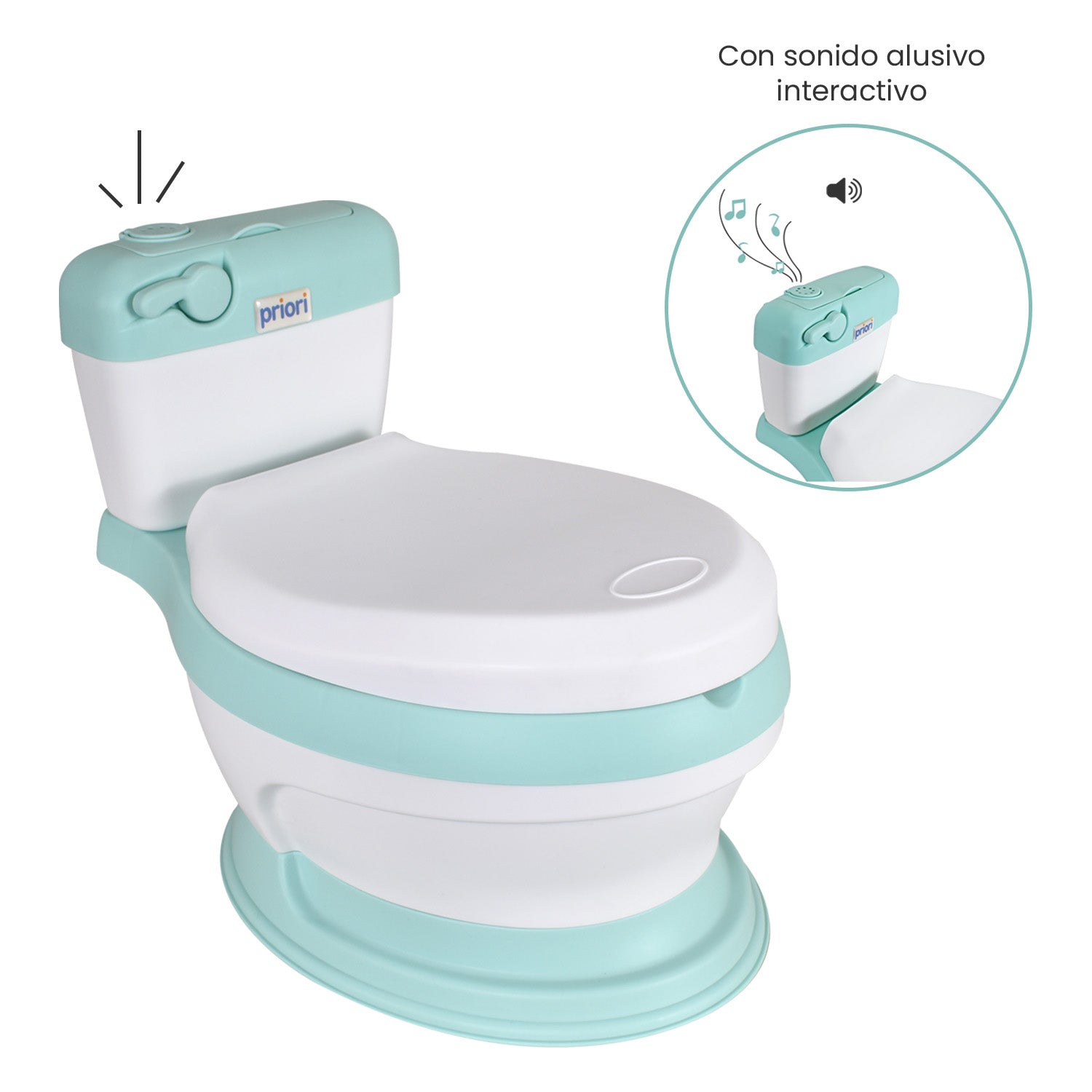 Baño Entrenador para niños Priori Bari Plus Verde