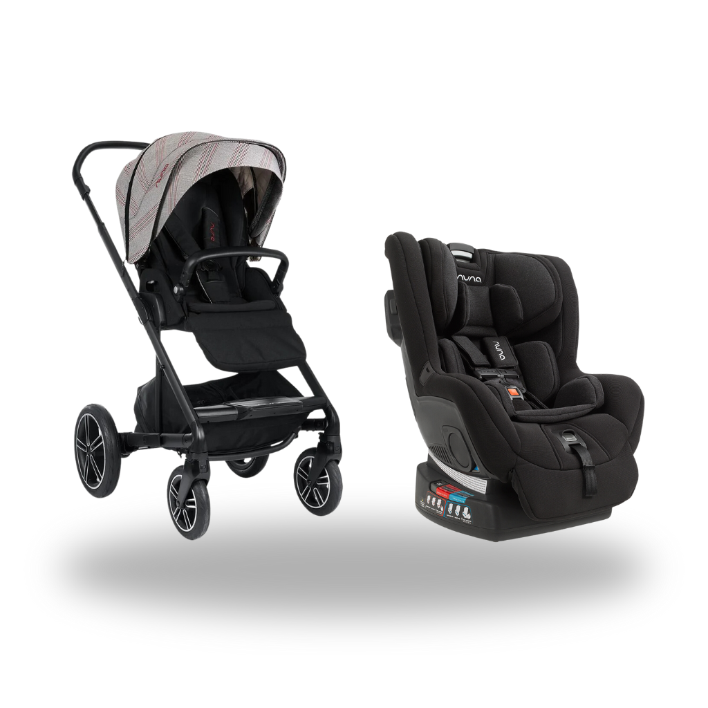 Combo Coche Nuna Mixx Next Ellis + Silla de Carro Nuna Rava Caviar