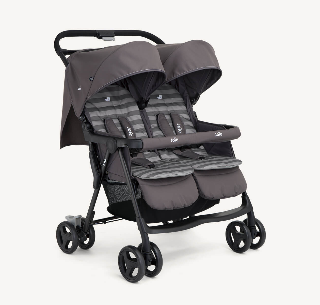 Coche de bebé doble aire™ twin dark pewter