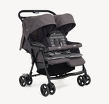 Coche de bebé doble aire™ twin dark pewter