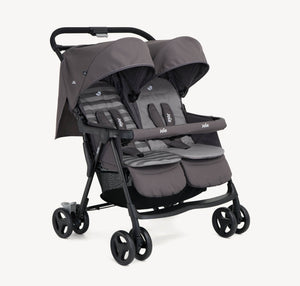 Coche de bebé doble aire™ twin dark pewter