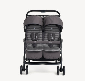 Coche de bebé doble aire™ twin dark pewter