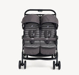 Coche de bebé doble aire™ twin dark pewter