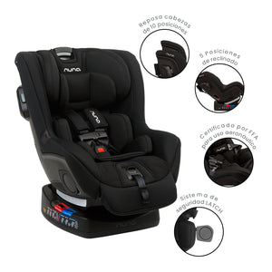 Combo Coche TRIV Black + Silla de Carro Nuna Rava Caviar