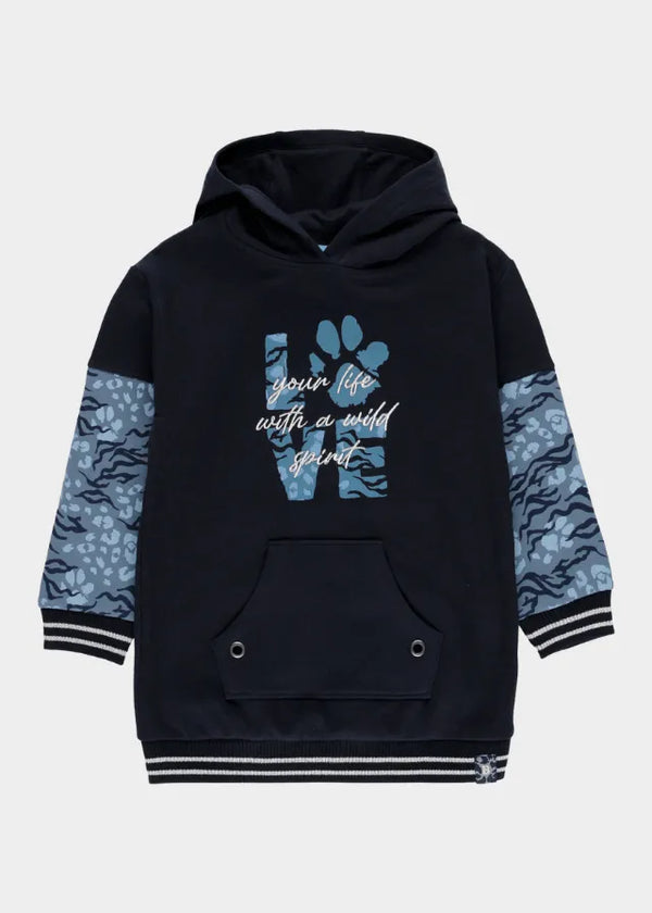 Vestido de niña con capucha Boboli - La Tienda de Salo