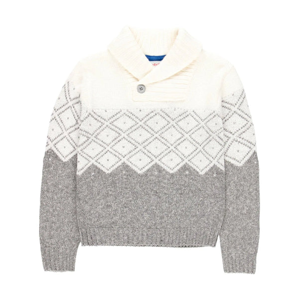 Jersey tricotosa jacquard de niño - La Tienda de Salo