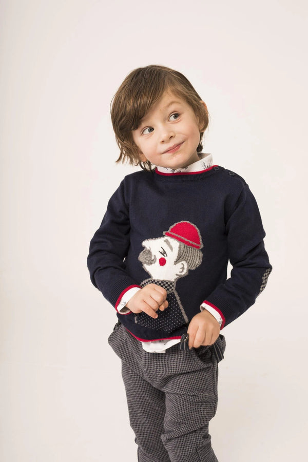 Jersey tejido inspector niño Boboli - La Tienda de Salo